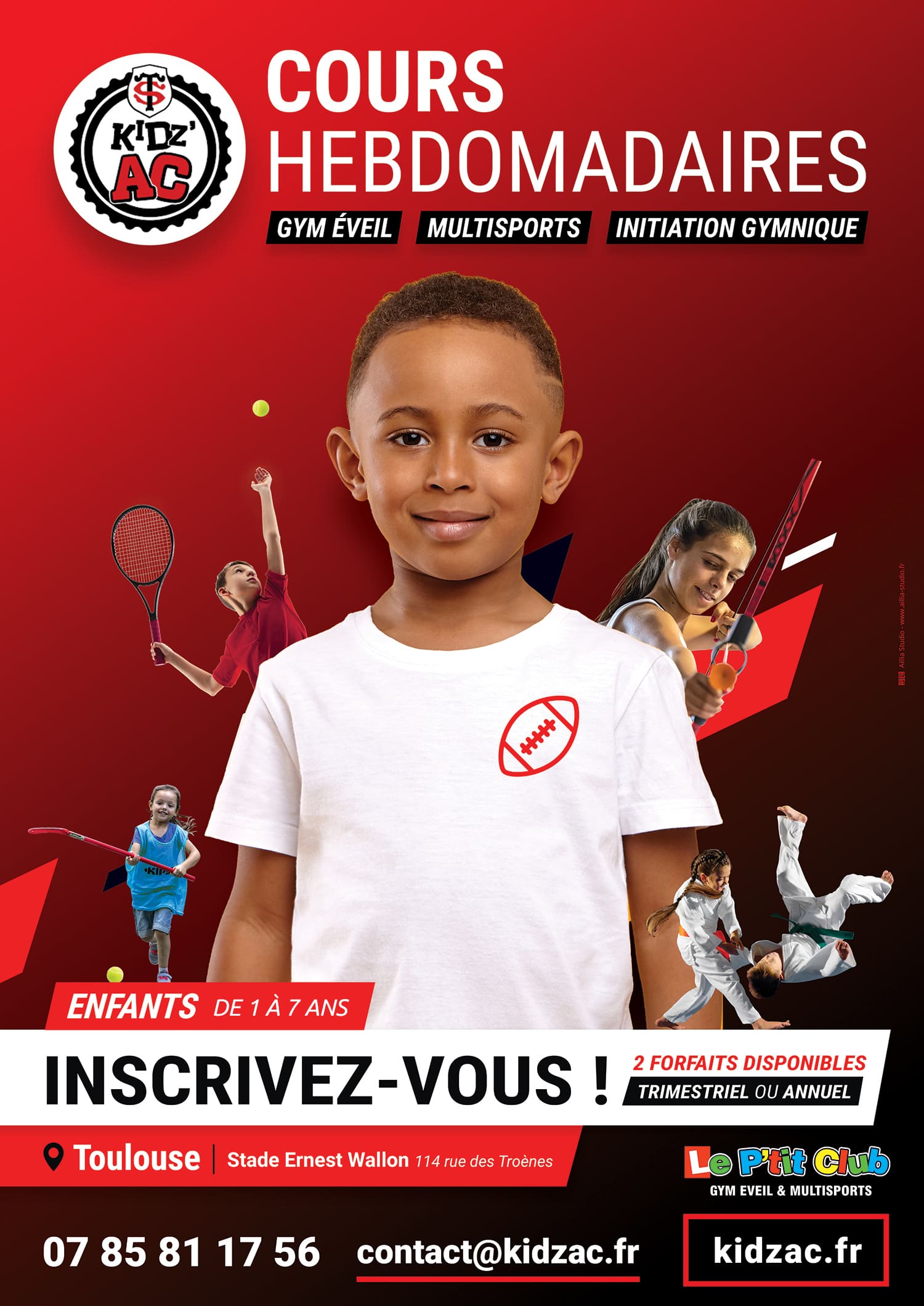 Le Club De Toulouse Kidz Ac Activites Sportives Pour Les Enfants Stade Toulousain